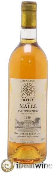 capture du vin Château de Malle Sauternes