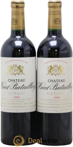 photo du vin Haut Batailley Verso