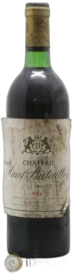 photo du vin Haut Batailley Verso