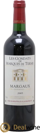 aperçu du vin Château Marquis de Terme Rouge