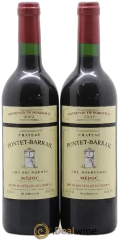 photo du vin Château Pontet Barrail