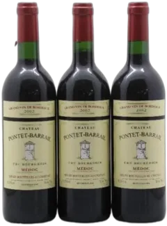 photo du vin Château Pontet Barrail