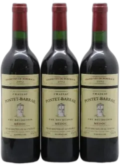 photo du vin Château Pontet Barrail