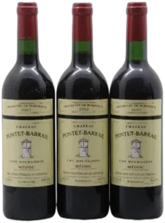 photo du vin Château Pontet Barrail