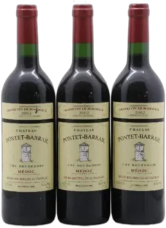 photo du vin Château Pontet Barrail