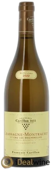 illustration du vin Francois Carillon Chassagne-Montrachet Premier Cru les Macherelles
