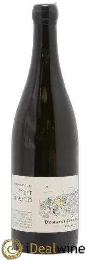 vue du vin Petit Chablis Jean Dauvissat