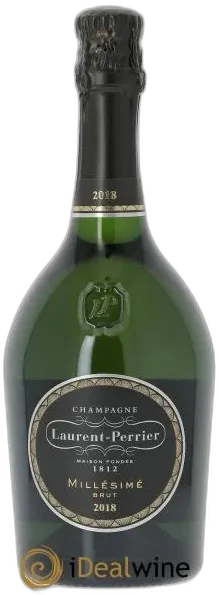 vue du vin Laurent Perrier- Brut Millésimé