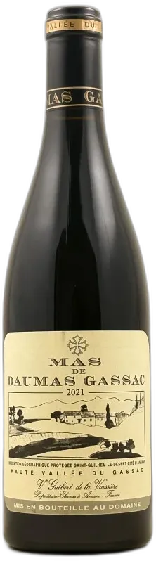 photo du vin Mas de Daumas Gassac, Igp Saint-Guilhem-le-Desert Cite d’Aniane