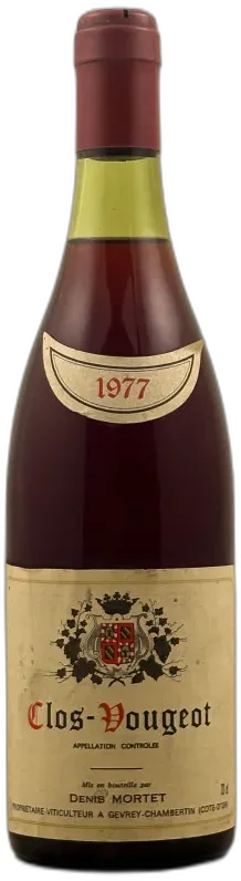 vue du vin Denis Mortet Clos Vougeot