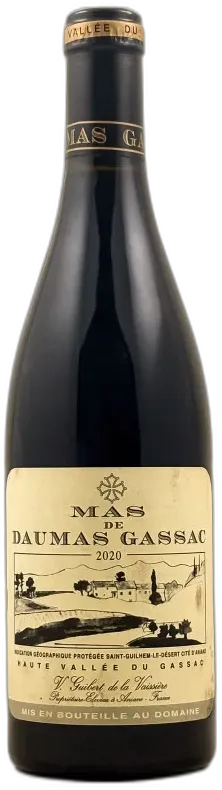 photo du vin Mas de Daumas Gassac, Igp Saint-Guilhem-le-Desert Cite d’Aniane
