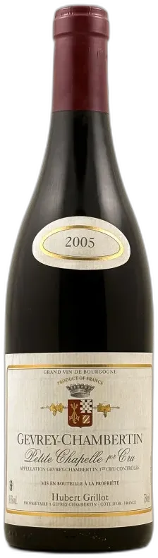 photos du vin Gevrey-Chambertin 1er Cru "Petite Chapelle" Domaine Marchand-Grillot
