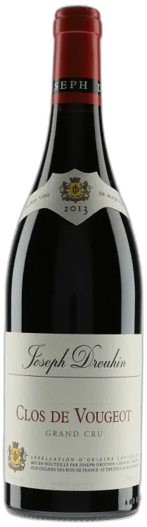 vue du vin Clos de Vougeot "Grand Cru"