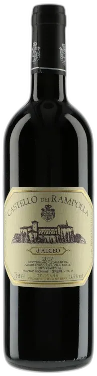 vue du vin Vigna d’Alceo Vino da Tavola Castello Dei Rampolla