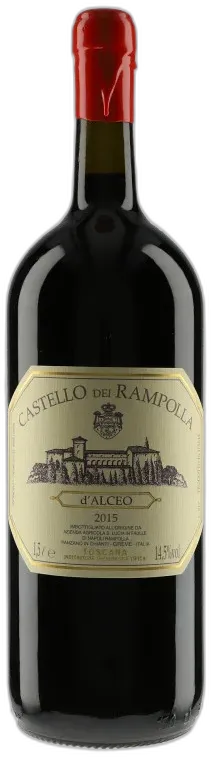 vue du vin Vigna d’Alceo Vino da Tavola Castello Dei Rampolla
