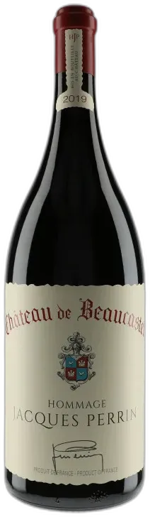 photo du vin Châteauneuf-du-Pape Château de Beaucastel Hommage à Jacques Perrin Famille Perrin