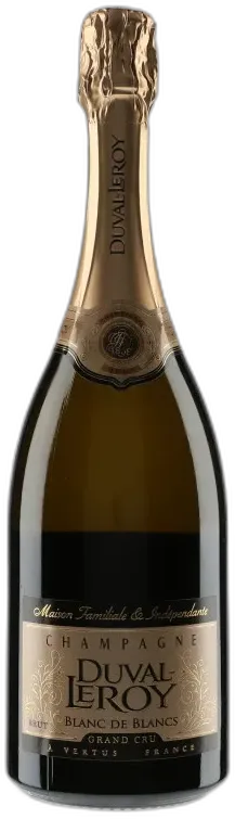 vue du vin Domaine Duval Leroy Blanc de Blancs Brut Grand Cru