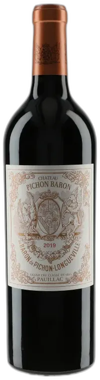 vue du vin Château Pichon Baron