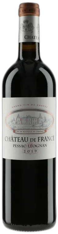 photo du vin Château "de France" Pessac-Leognan Rouge Pessac-Léognan