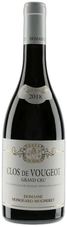 illustration du vin Domaine Mongeard-Mugneret "Clos de Vougeot" Clos de Vougeot Rouge