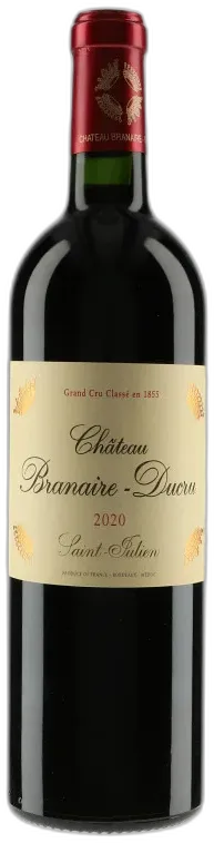 vue du vin Château Branaire Ducru 2010