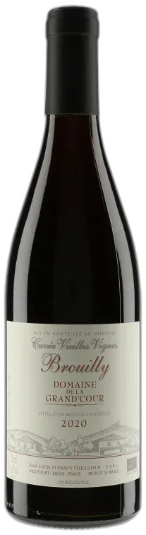 aperçu du vin Brouilly Cuvée Vieilles Vignes Domaine de la Grand’Cour Dutraive