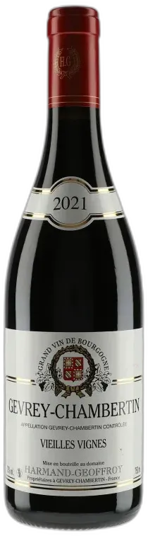 photo du vin Gevrey Chambertin Vieilles Vignes Rouge Harmand Geoffroy