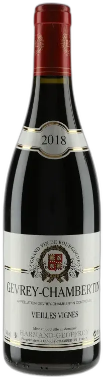 photo du vin Gevrey Chambertin Vieilles Vignes Rouge Harmand Geoffroy