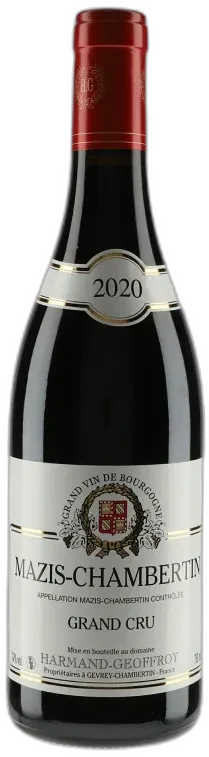 illustration du vin Harmand Geoffroy Mazis Chambertin Grand Cru