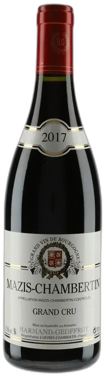 illustration du vin Harmand Geoffroy Mazis Chambertin Grand Cru