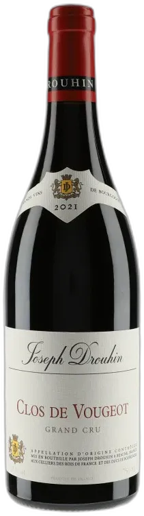 vue du vin Clos de Vougeot "Grand Cru"