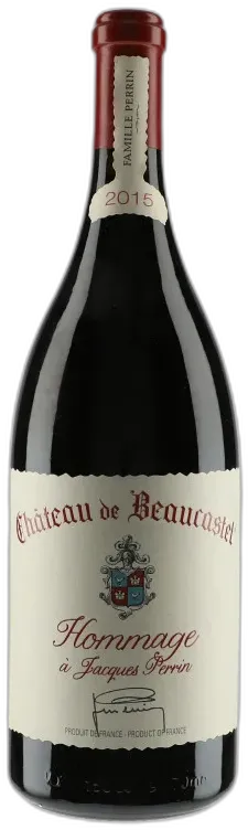 photo du vin Châteauneuf-du-Pape Château de Beaucastel Hommage à Jacques Perrin Famille Perrin