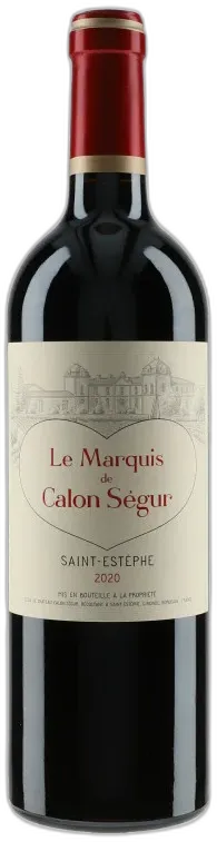 illustration du vin le Marquis de Calon Ségur