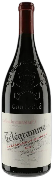 photo du vin Châteauneuf-du-Pape Télégramme Vignobles Brunier