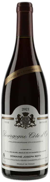photo du vin Cuvée de Pressonnier