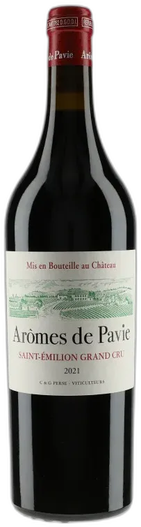 vue du vin Chateau Pavie