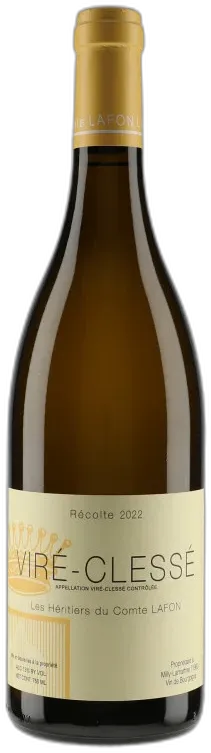 vue du vin Héritiers du Comte Lafon Viré Clessé