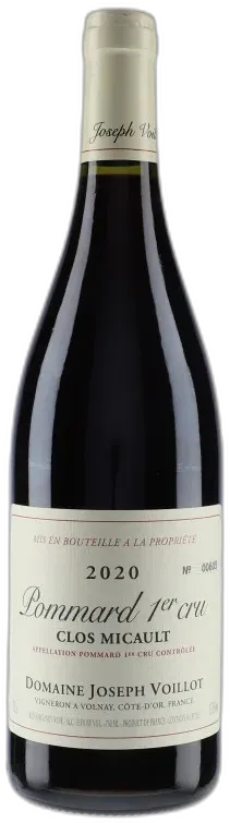 illustration du vin Aoc Volnay 1er Cru les Champans Domaine Joseph Voillot