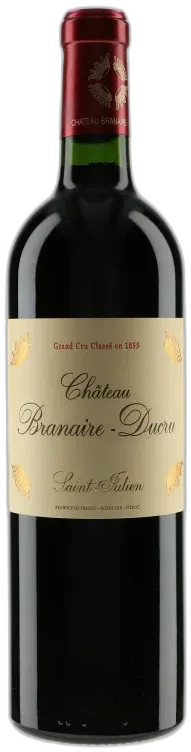 vue du vin Château Branaire Ducru 2010