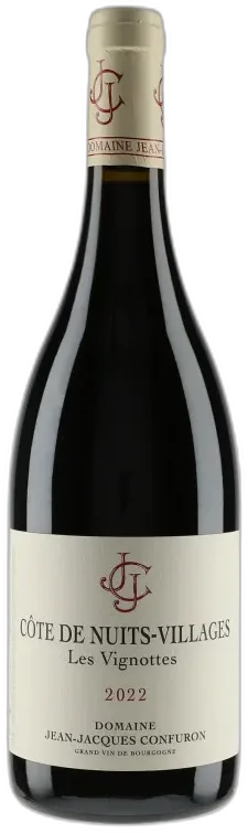 image du vin Bourgogne Pinot Noir Cuvée Jeunesse Rouge Domaine Jean-Jacques Confuron