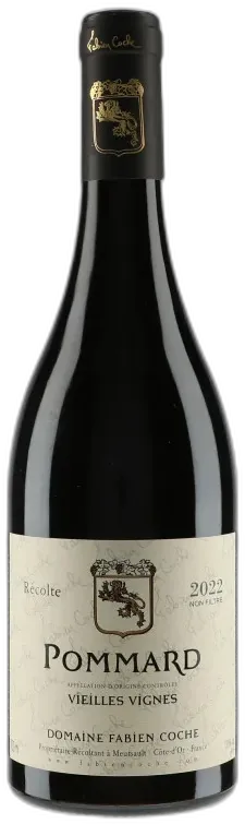 photo du vin Pommard Vieilles Vignes Fabien Coche