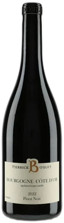 photo du vin Bourgogne Côte d’or Aoc Pinot Noir Pierrick Bouley