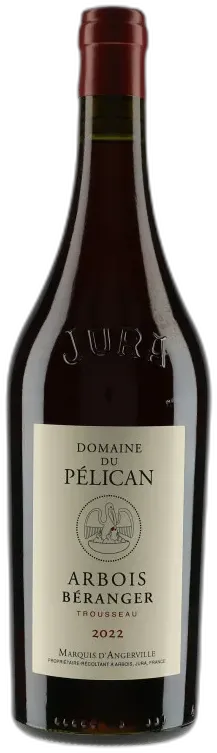 vue du vin Arbois Trousseau Béranger Pélican