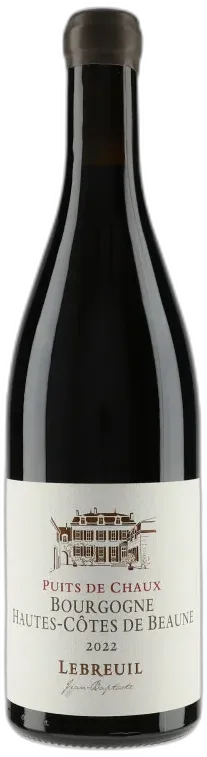 aperçu du vin Bourgogne Hautes Côtes de Beaune Rouge Domaine Lebreuil