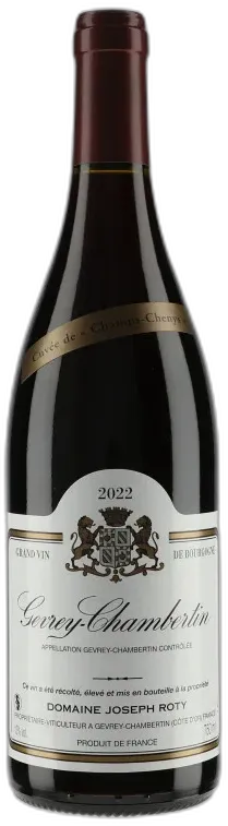 photo du vin Cuvée de Champs-Chenys