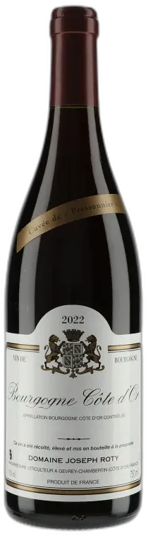 photo du vin Cuvée de Pressonnier