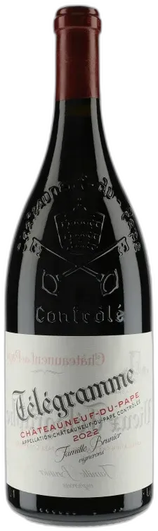 photo du vin Châteauneuf-du-Pape Télégramme Vignobles Brunier