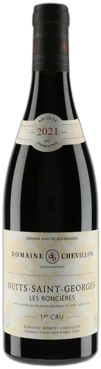 vue du vin Domaine Robert Chevillon Nuits-Saint-Georges 1er Cru les Roncières Rouge