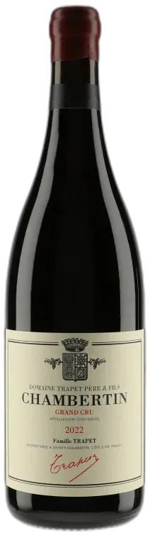 photo du vin Chambertin Grand Cru Domaine Trapet Père et Fils