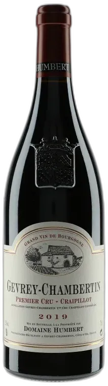 image du vin Humbert Gevrey Chambertin Petite Chapelle